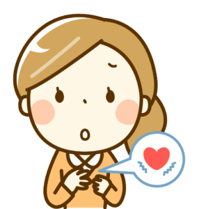 動悸のイラスト