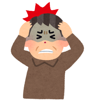 頭痛・脳梗塞のイラスト